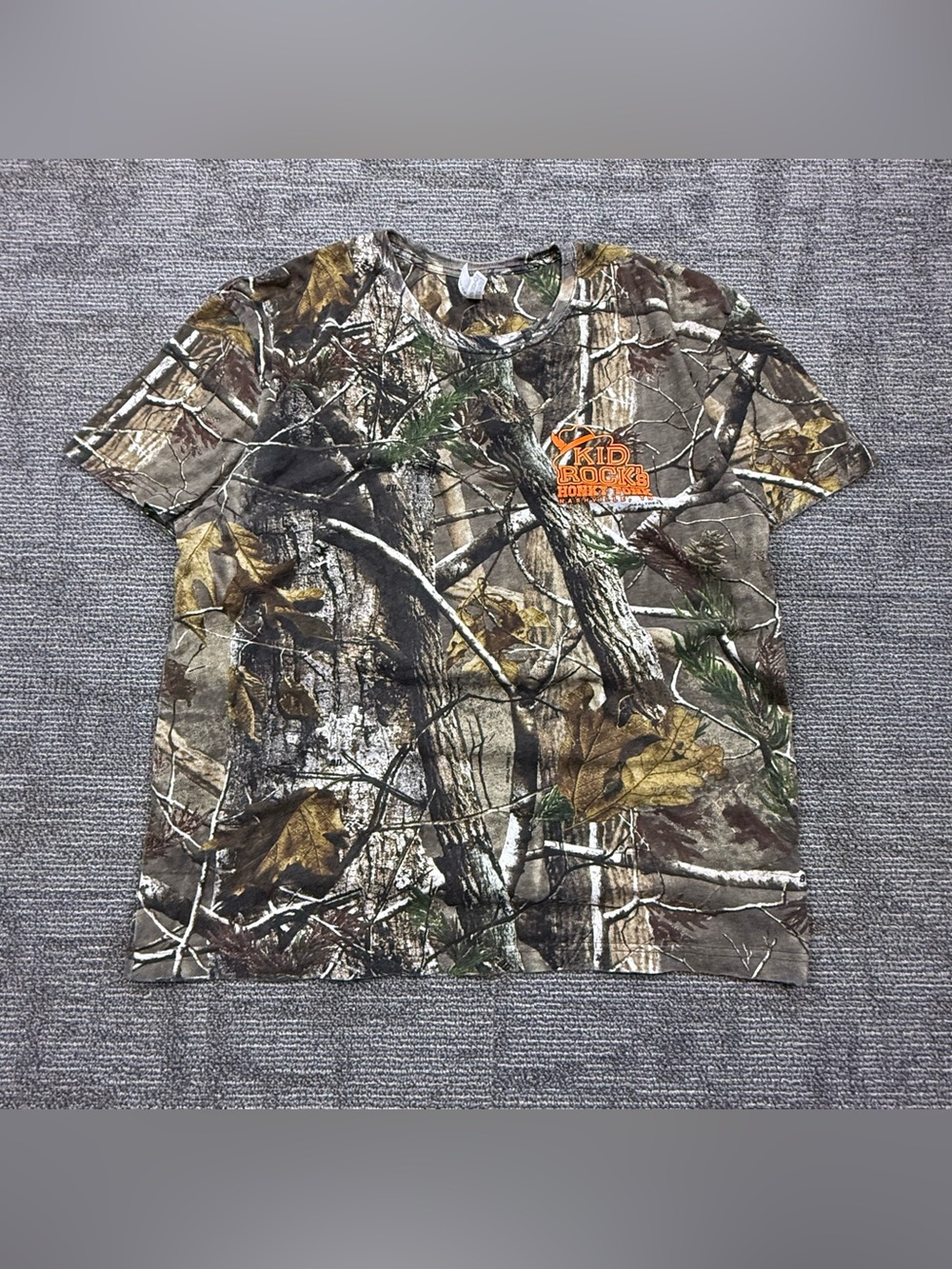 Kid Rock Camo Short Sleeve Tee - Brown/Green Camo